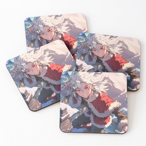 Item preview, Christmas Tengen Uzui Demon Slayer Anime Santa Claus Holiday Winter Festival designed and sold by Raslbazola.