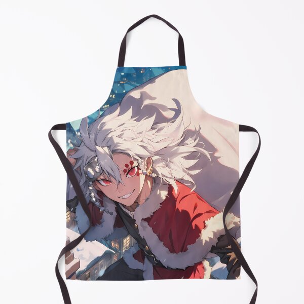 Item preview, Christmas Tengen Uzui Demon Slayer Anime Santa Claus Holiday Winter Festival designed and sold by Raslbazola.