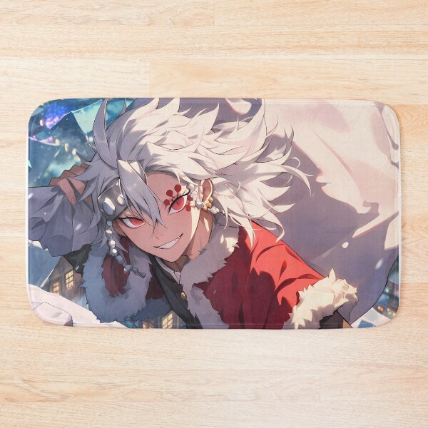 Item preview, Christmas Tengen Uzui Demon Slayer Anime Santa Claus Holiday Winter Festival designed and sold by Raslbazola.