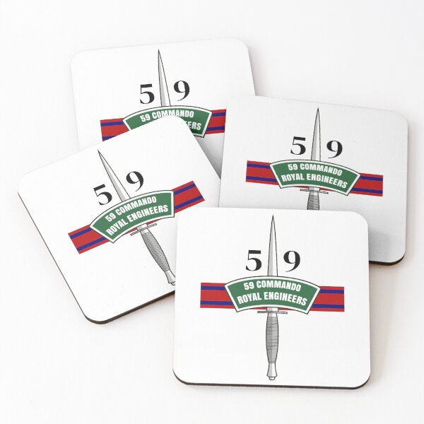 Item preview, 59 Commando Royal Engineers Dagger Logo designed and sold by Bootneckstore.