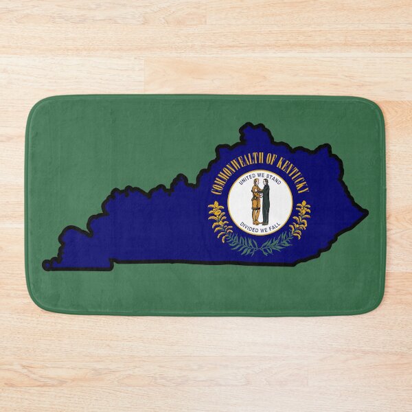Item preview, State Flag Map of KENTUCKY designed and sold by HFYD.