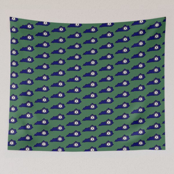 Item preview, State Flag Map of KENTUCKY designed and sold by HFYD.