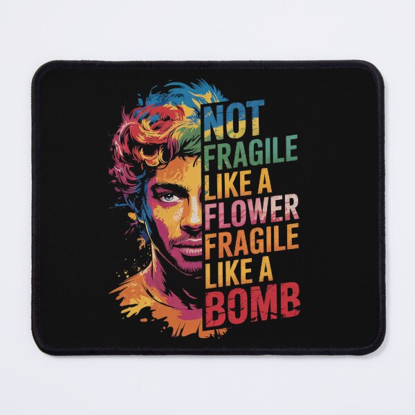Item preview, Women Not Fragile Like A Flower Fragile Like A Bomb designed and sold by RoyTill0Art.