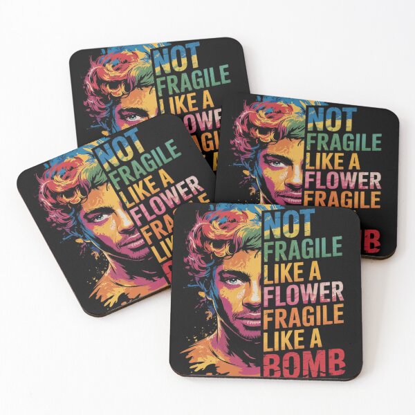 Item preview, Women Not Fragile Like A Flower Fragile Like A Bomb  designed and sold by RoyTill0Art.
