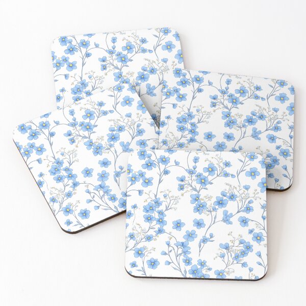 Item preview, Blue Floral Wildflower 02 designed and sold by CharlieDesings.