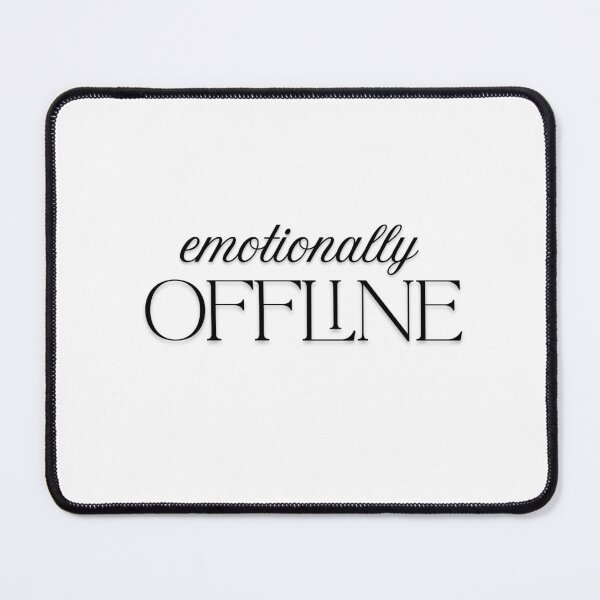 Item preview, Emotionally Offline – Minimalist Statement Design designed and sold by LWDesignLab.