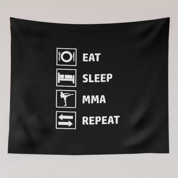 Item preview, MMA Fighter Motivation Mixed Martial Arts Training designed and sold by motifsbyth.