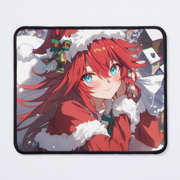 Item preview, Rias Gremory Christmas Magic High School DxD Anime Girl Santa Claus Winter Night designed and sold by Raslbazola.