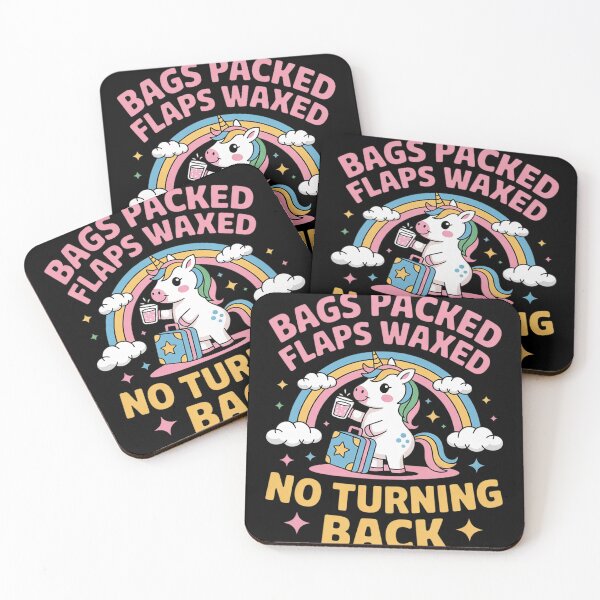 Item preview, Womens Bags Packed Flaps Waxed Funny Unicorn Girls Trip Summer Bags  designed and sold by RoyTill0Art.