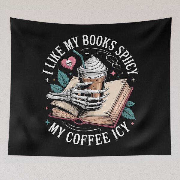 Item preview, I Like My Books Spicy And My Coffee Icy designed and sold by DentistLegal.
