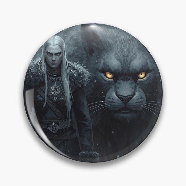Item preview, Grýla and Yule Cat | Dark Icelandic Folklore Digital Painting designed and sold by AIfolklore.