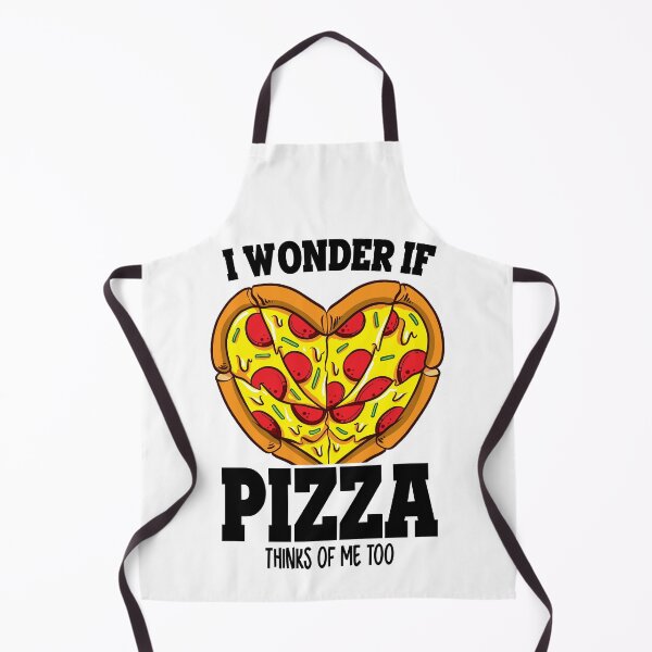 Item preview, Funny I Wonder If Pizza Thinks Of Me Too Pizza Fan designed and sold by JRRTs.