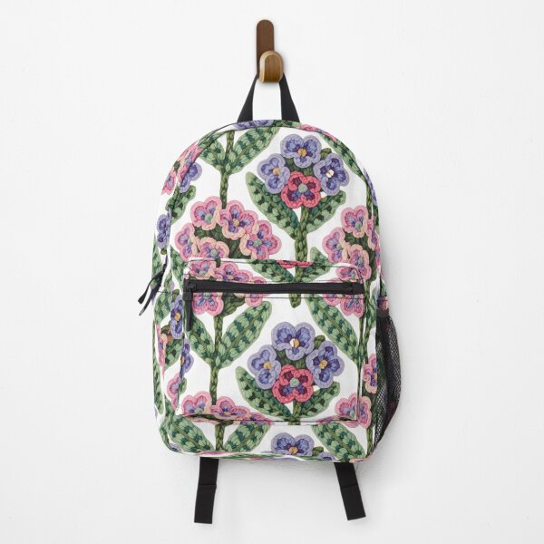 Item preview, Pulmonaria Cottagecore Rug Hooking Floral Pattern designed and sold by JessArty ⭐⭐⭐⭐⭐.
