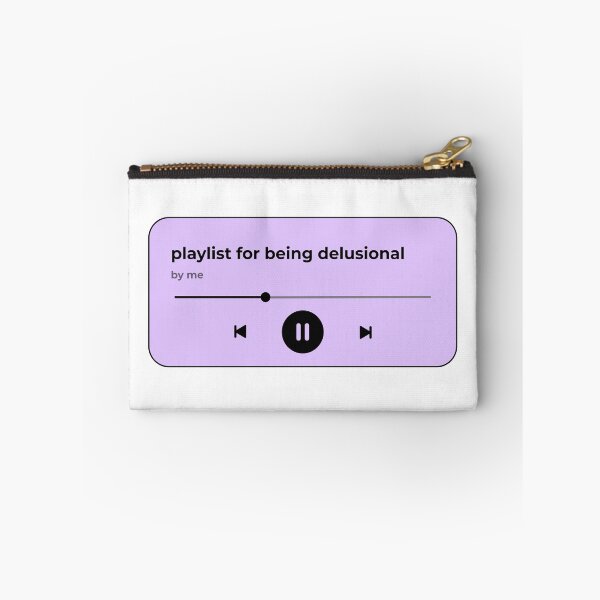 Item preview, playlist for being delusional (music player) (lavender purple version) designed and sold by Hi-kari.