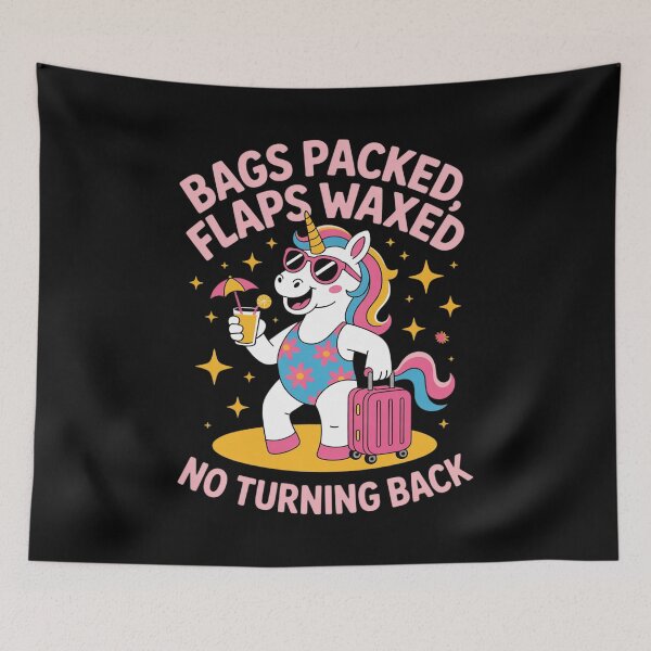 Item preview, Womens Bags Packed Flaps Waxed No Turning Back Funny  designed and sold by RoyTill0Art.