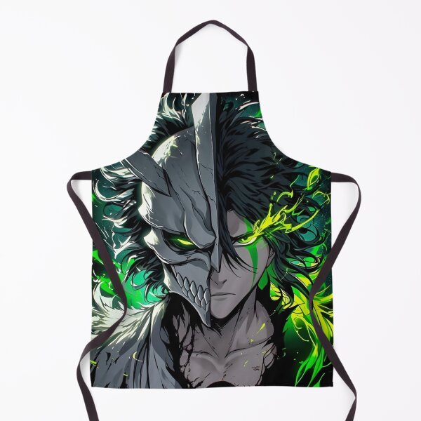 Item preview, Emerald Reaper – Half-Mask Dark Warrior Anime Art designed and sold by Dyan4.