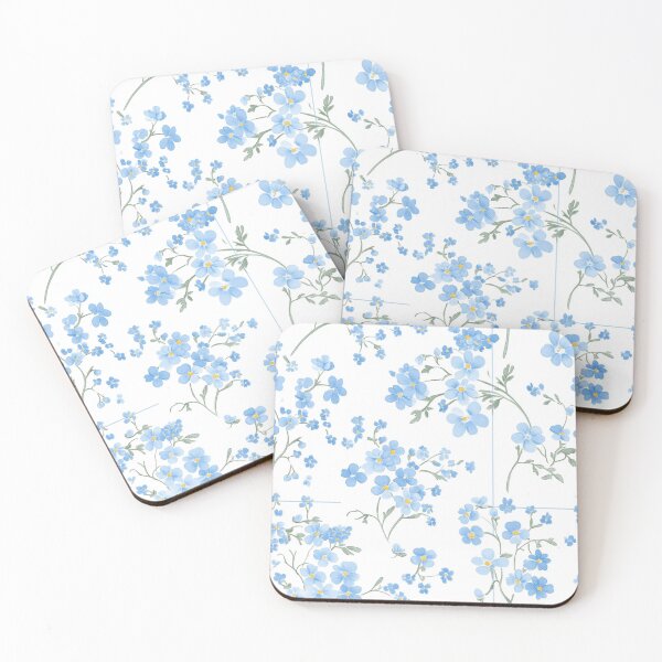 Item preview, Blue Floral Wildflower 05 designed and sold by CharlieDesings.