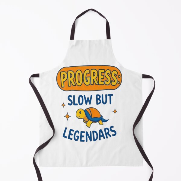 Item preview, Progress Slow But Legendary Turtle Motivation Quote | Cute Positive Aesthetic Design designed and sold by Trendworld00.