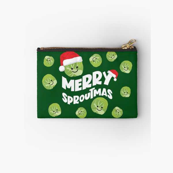 Item preview, Merry Sproutmas - Christmas Brussel Sprouts designed and sold by VicEllisArt.