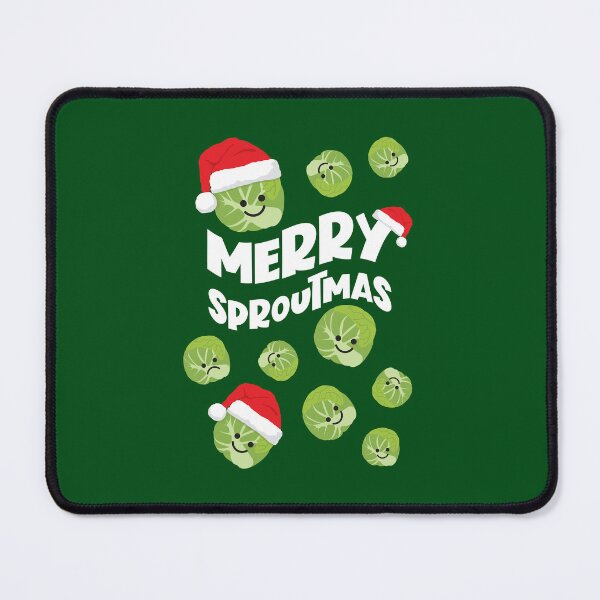 Item preview, Merry Sproutmas - Christmas Brussel Sprouts designed and sold by VicEllisArt.