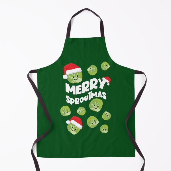 Item preview, Merry Sproutmas - Christmas Brussel Sprouts designed and sold by VicEllisArt.