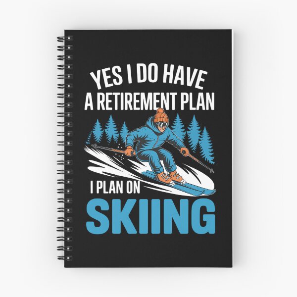 Item preview, Funny Ski Retirement Plan I Plan On Skiing designed and sold by DentistLegal.