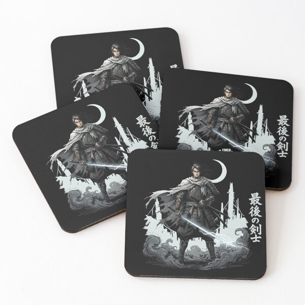 Item preview, The Last Swordsman – Lone Samurai Warrior (Couple or Single Design) designed and sold by Ahmed-G-Designs.