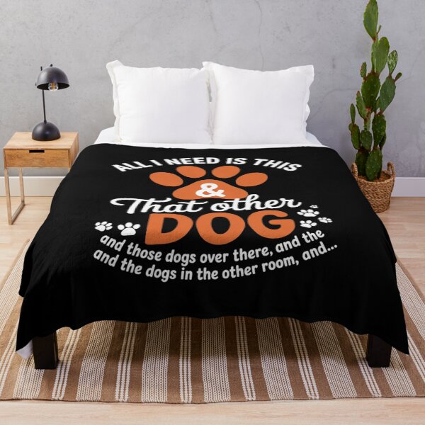 Item preview, Womens Funny Dog Lovers All I Need Is This Dog and That Other Dogs  designed and sold by RoyTill0Art.