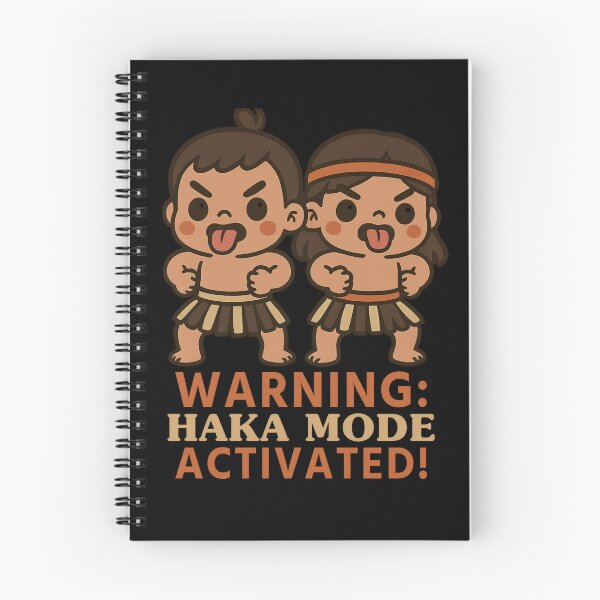 Item preview, Cute Tribal Dance Warning – Haka Mode Activated designed and sold by SidTastic .