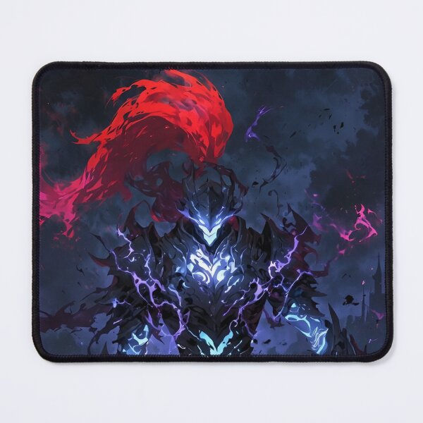 Item preview, Ascended Void Knight – Dark Fantasy Electric Warrior Art designed and sold by Dyan4.
