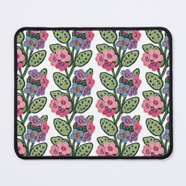Item preview, Pulmonaria - Rug Hooking Floral designed and sold by JessArty ⭐⭐⭐⭐⭐.