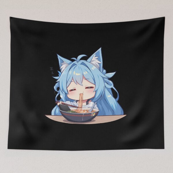 Item preview, Shefi Princess Connect Game Anime Girl Kawaii Ramen Soft Sweet Chibi Warm Flavor designed and sold by Raslbazola.