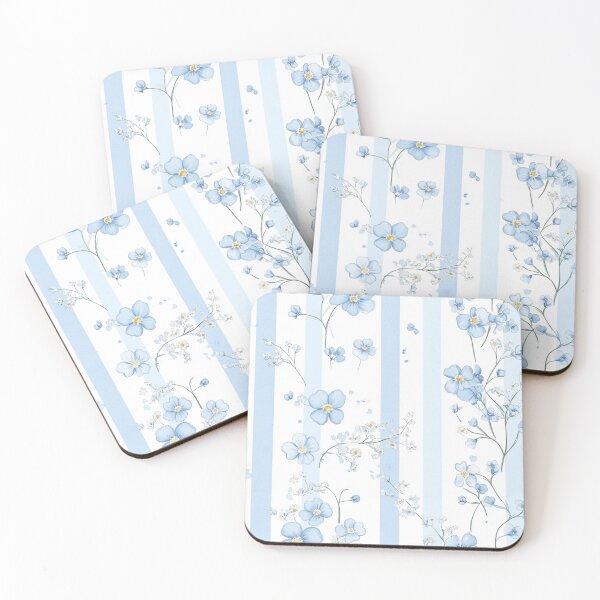 Item preview, Blue Floral Wildflower 09 designed and sold by CharlieDesings.
