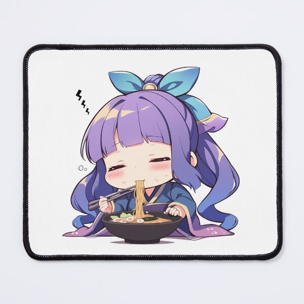 Item preview, Kyoka Princess Connect Game Anime Girl Kawaii Ramen Shy Cute Chibi Calm Warm designed and sold by Raslbazola.
