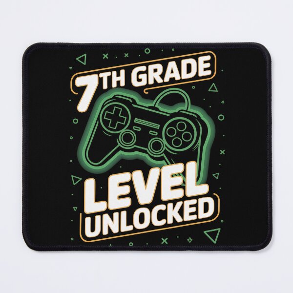 Item preview, 7th Grade Level Unlocked Gamer First Day Of School Boys  designed and sold by TiredPack.