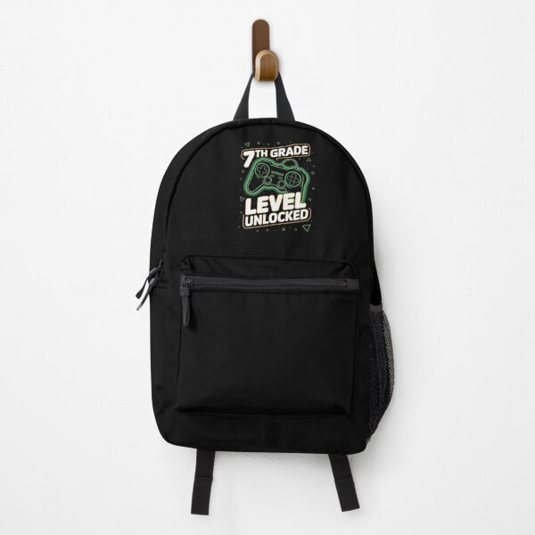 Item preview, 7th Grade Level Unlocked Gamer First Day Of School Boys  designed and sold by TiredPack.