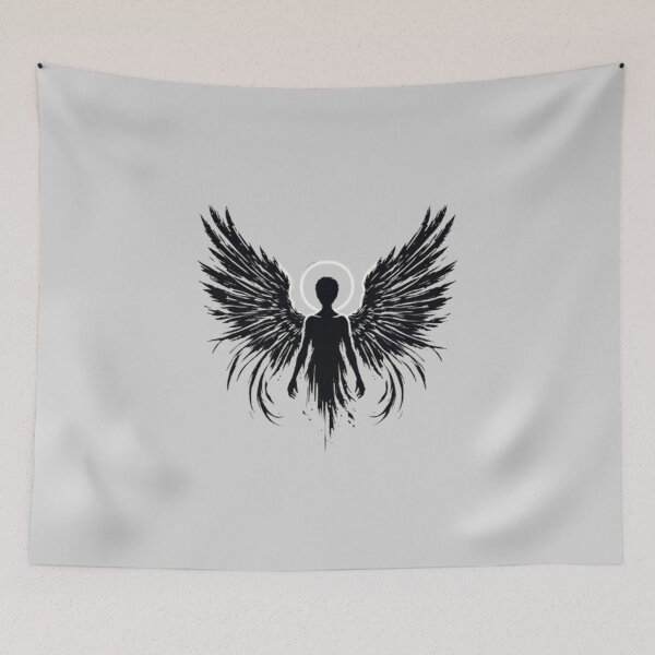 Item preview, Fallen white angel designed and sold by SappDesigns.