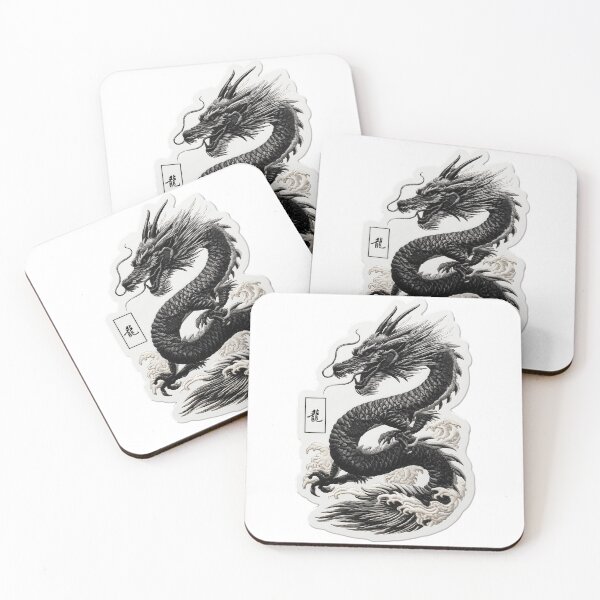 Item preview, Ink Dragon Embroidery: Traditional Japanese Tattoo Style designed and sold by t5uisiu.