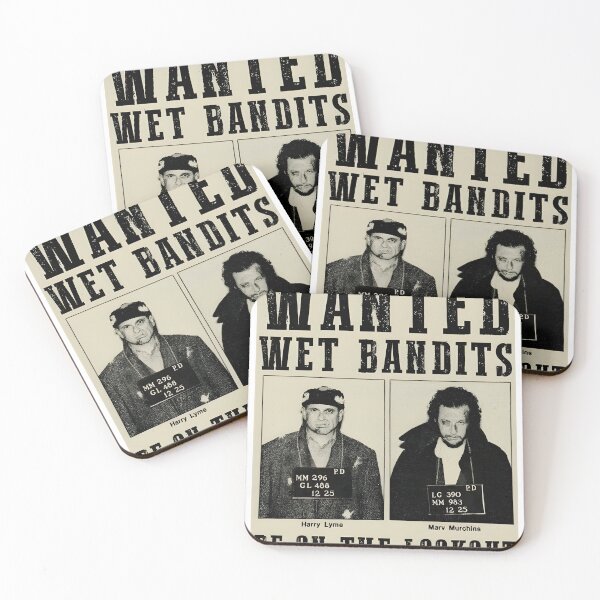 Item preview, Home Alone The Wet Bandits Harry and Marv Wanted designed and sold by haniaghazii.