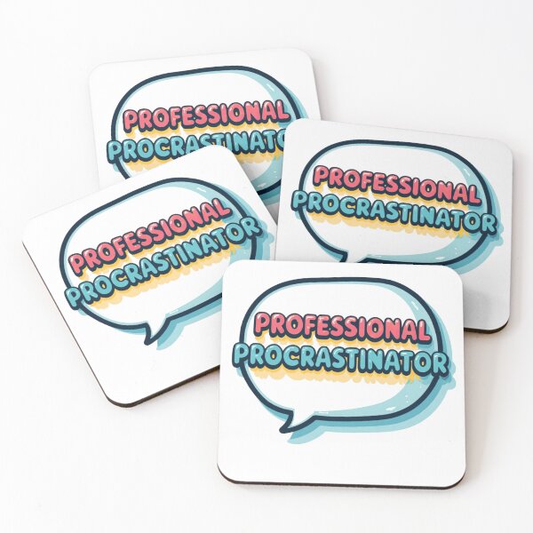 Item preview, Professional Procrastinator – Funny Quote Sticker designed and sold by LegacyWave.