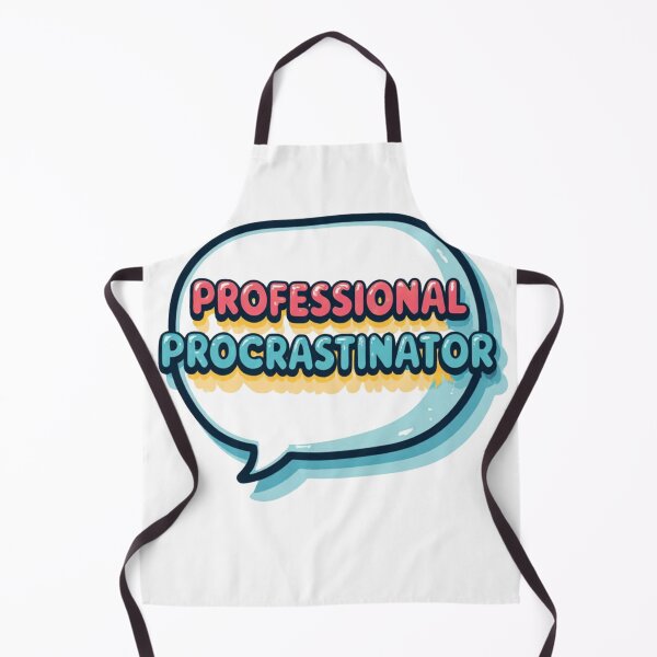 Item preview, Professional Procrastinator – Funny Quote Sticker designed and sold by LegacyWave.
