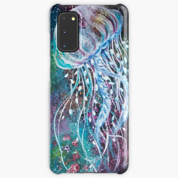 Space Floral Jellyfish Samsung Galaxy Snap Case
