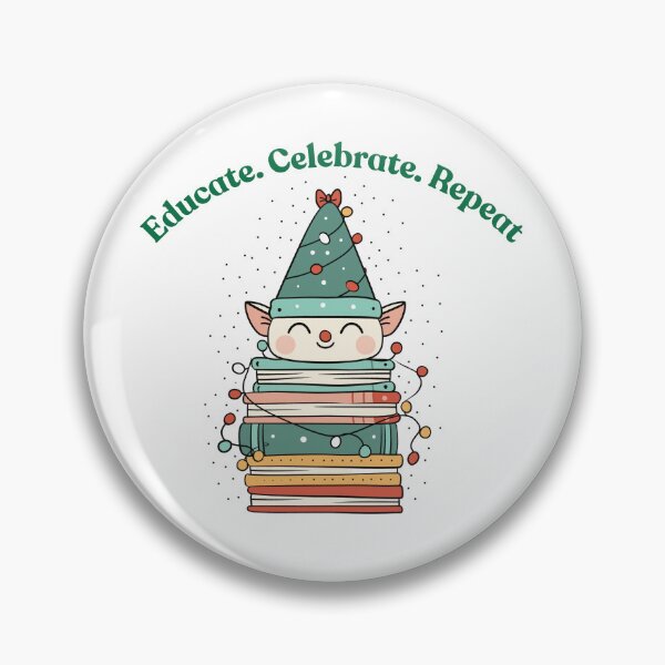 Item preview, Educate Celebrate Repeat – Gift idea for teachers designed and sold by LWDesignLab.