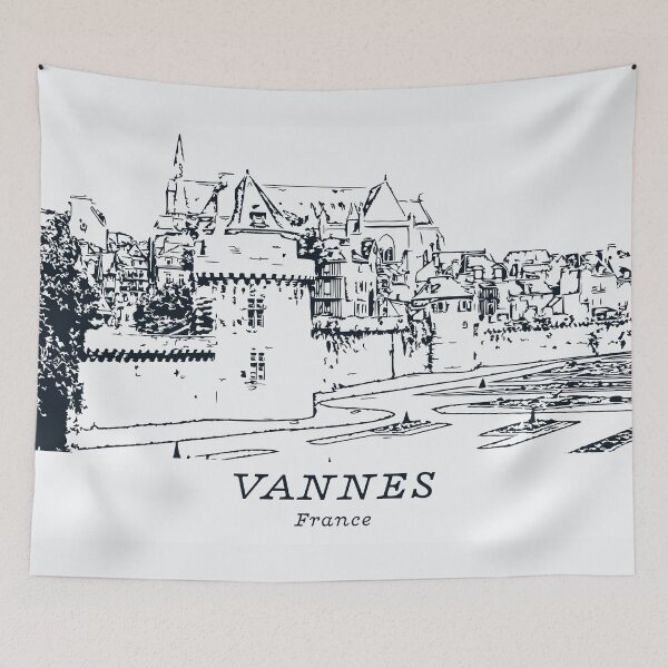 Item preview, Vannes - France designed and sold by Lakeric Cityscapes.