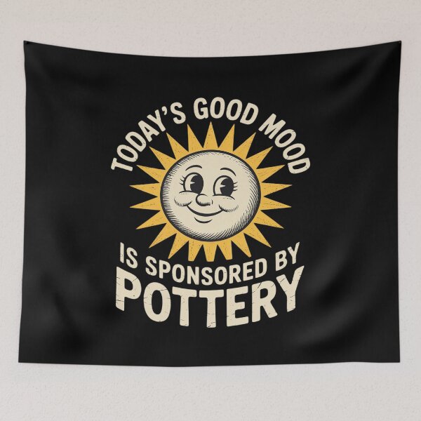 Item preview, Good Mood Pottery Apparel Co Unisex-Adults Vintage Pottery  designed and sold by RsFilsingerArt.