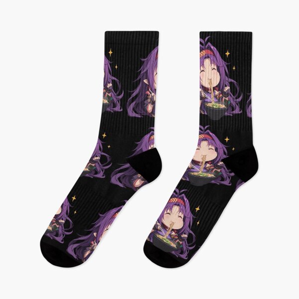 Item preview, Tazón Chibi Morado de Ramen Kawaii de Chica Anime de Sword Art Online de Yuuki designed and sold by Raslbazola.