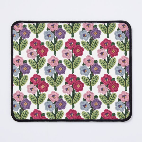 Item preview, Pulmonaria - Rug Hooking Floral designed and sold by JessArty ⭐⭐⭐⭐⭐.