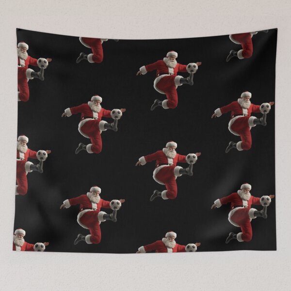 Item preview, Santa Soccer Bicycle Kick Santa Claus Funny Xmas Sport Gifts designed and sold by Thread&Fable.