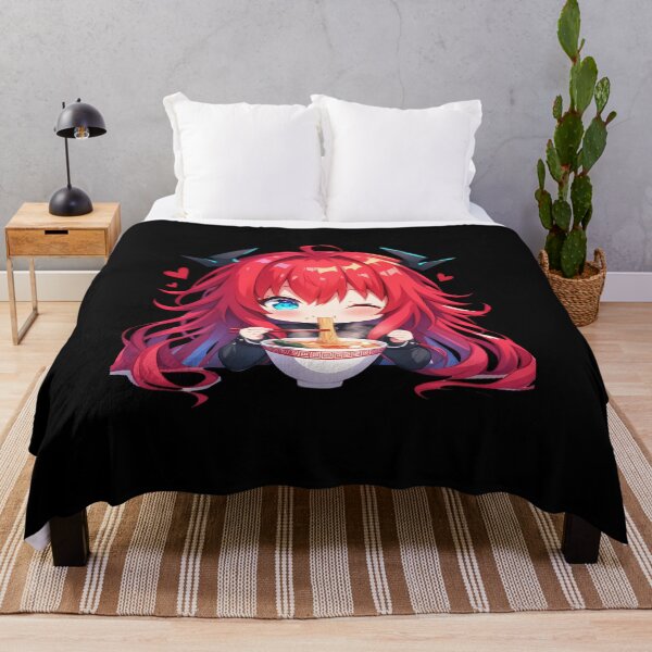 Item preview, Rias Gremory High School Dxd Anime Girl Kawaii Ramen Red Chibi Bowl designed and sold by Raslbazola.