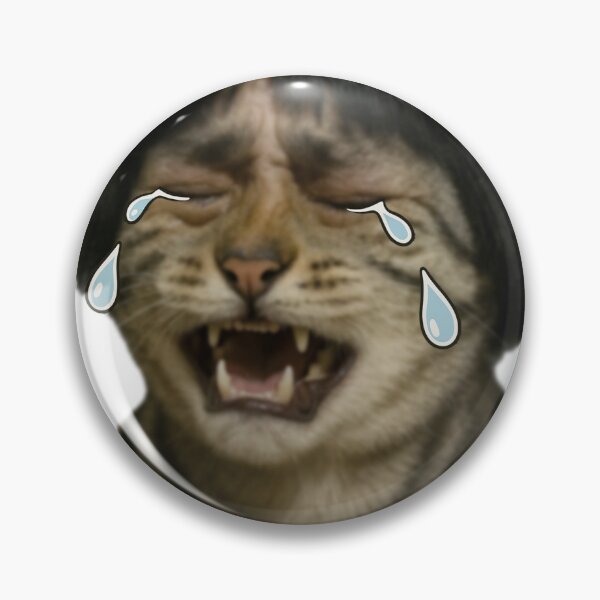 Item preview, Crying Wig Cat Meme designed and sold by Nope Cats.